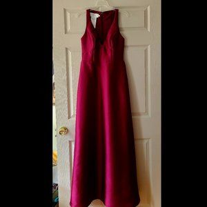 Bridesmaid Dress in Wine